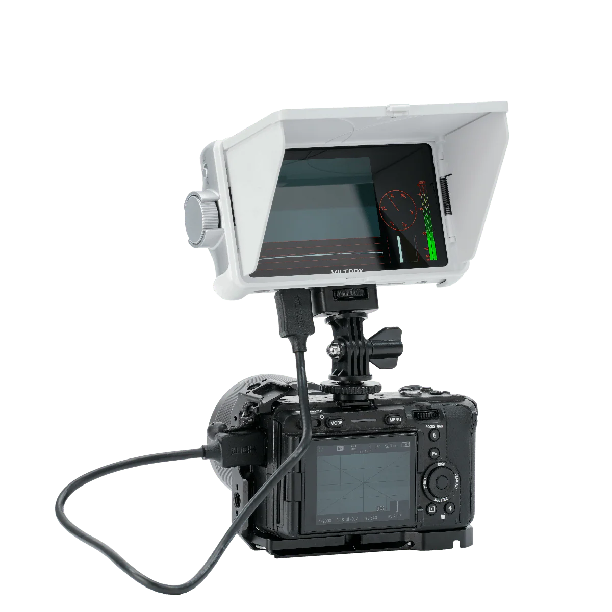 Viltrox DC-V1 HD 5.5 Inch Portable White Camera Monitor - Image 4