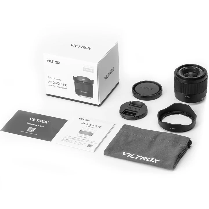 Viltrox AF 20mm F2.8 Air Full-Frame Lens for Sony E-Mount White/Black - Image 13