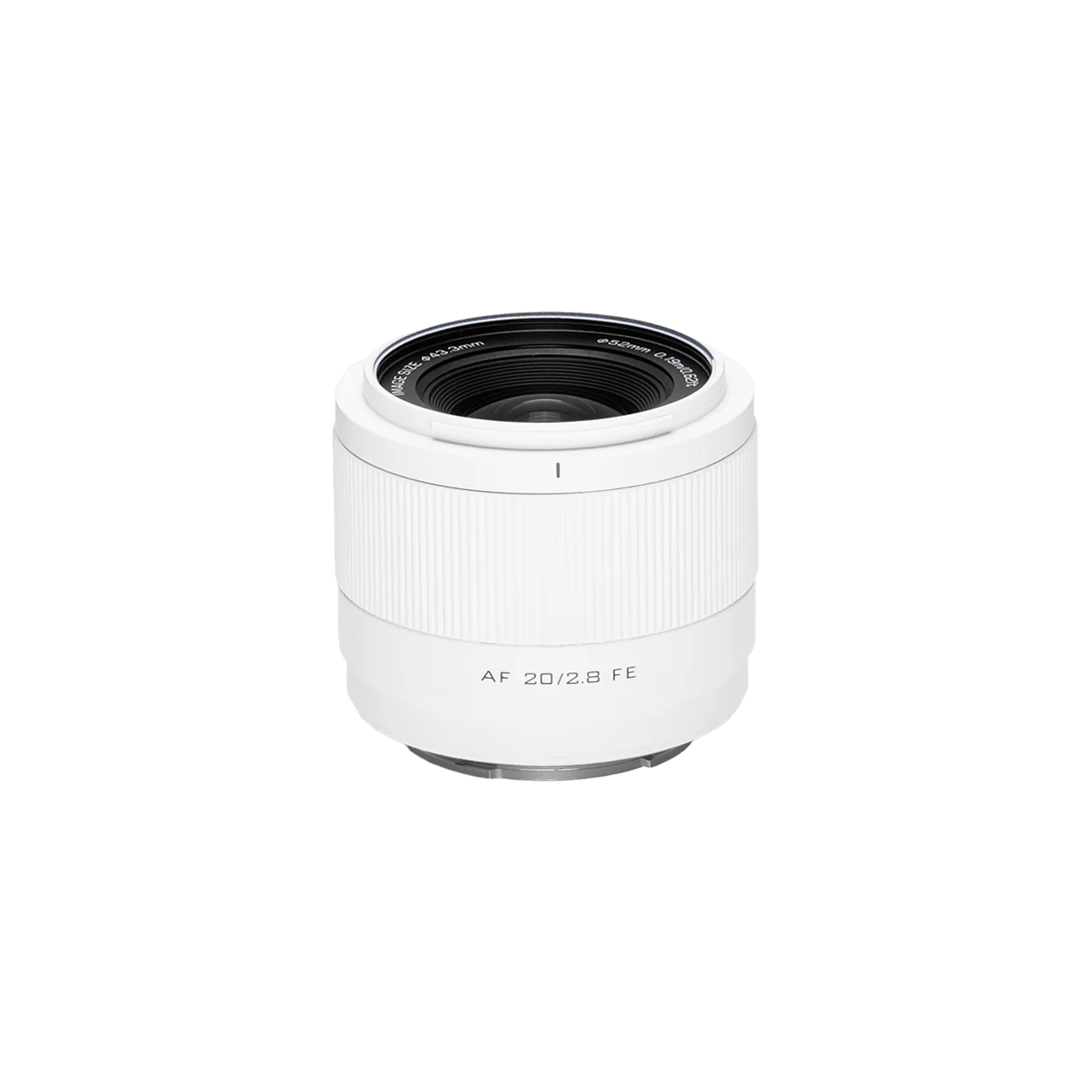 Viltrox AF 20mm F2.8 Air Full-Frame Lens for Sony E-Mount White/Black - Image 3