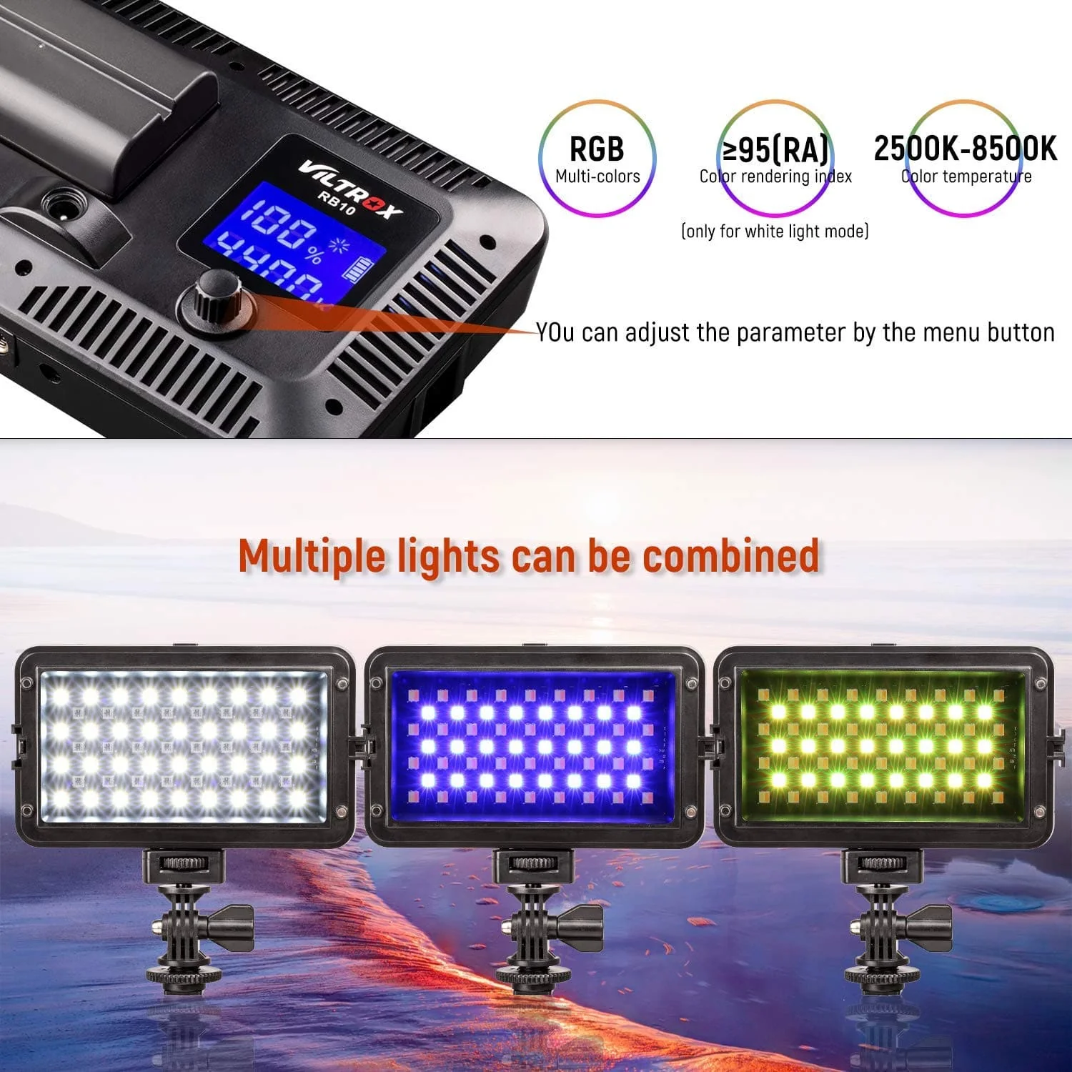 Viltrox RB10 RGB LED Light Kit - Image 7