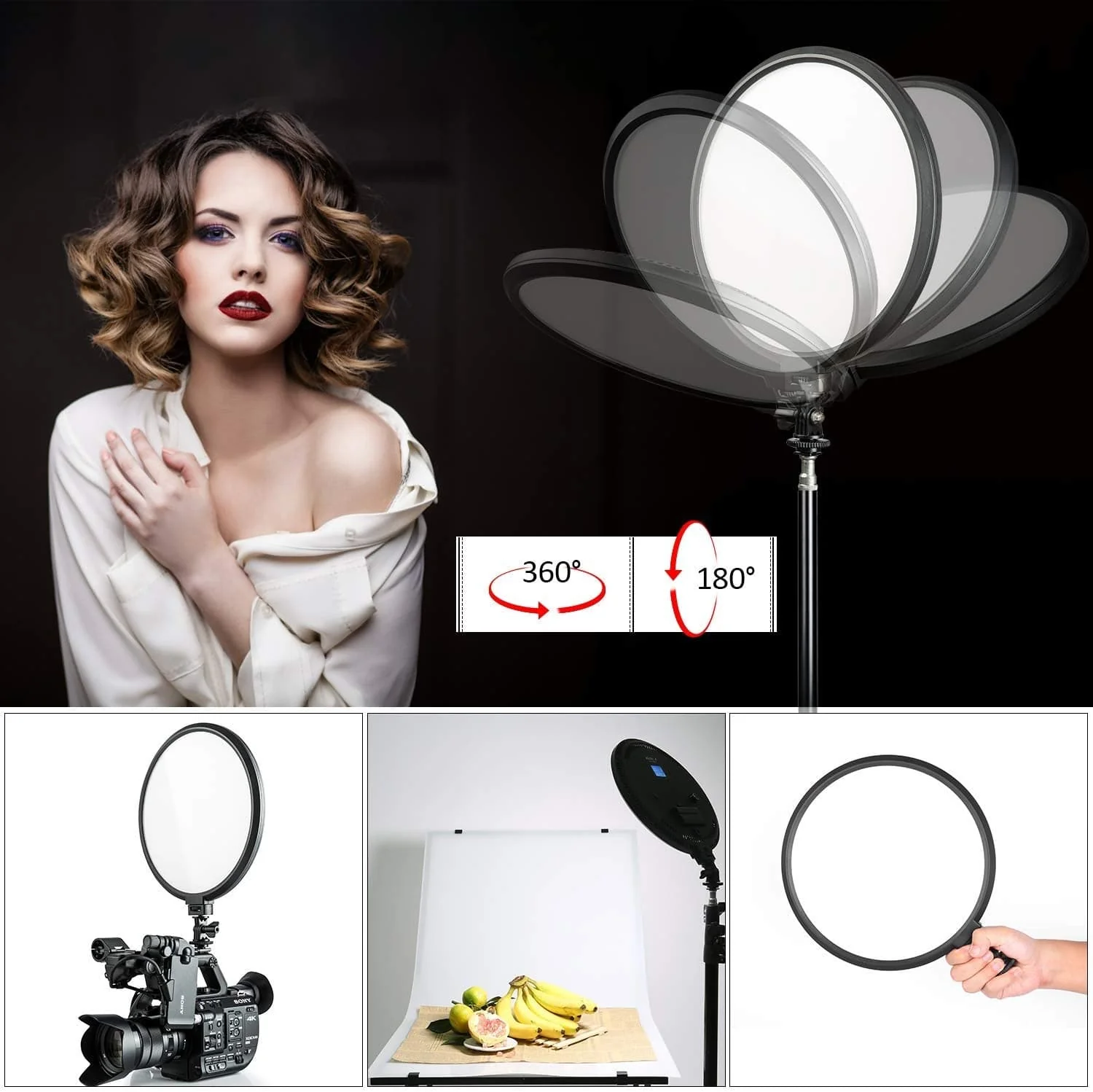 Viltrox VL-500T Bi-Color Round Light - Image 6